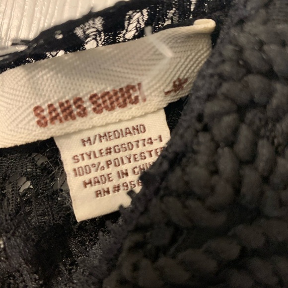 Black Mini Dress - Picture 3 of 6